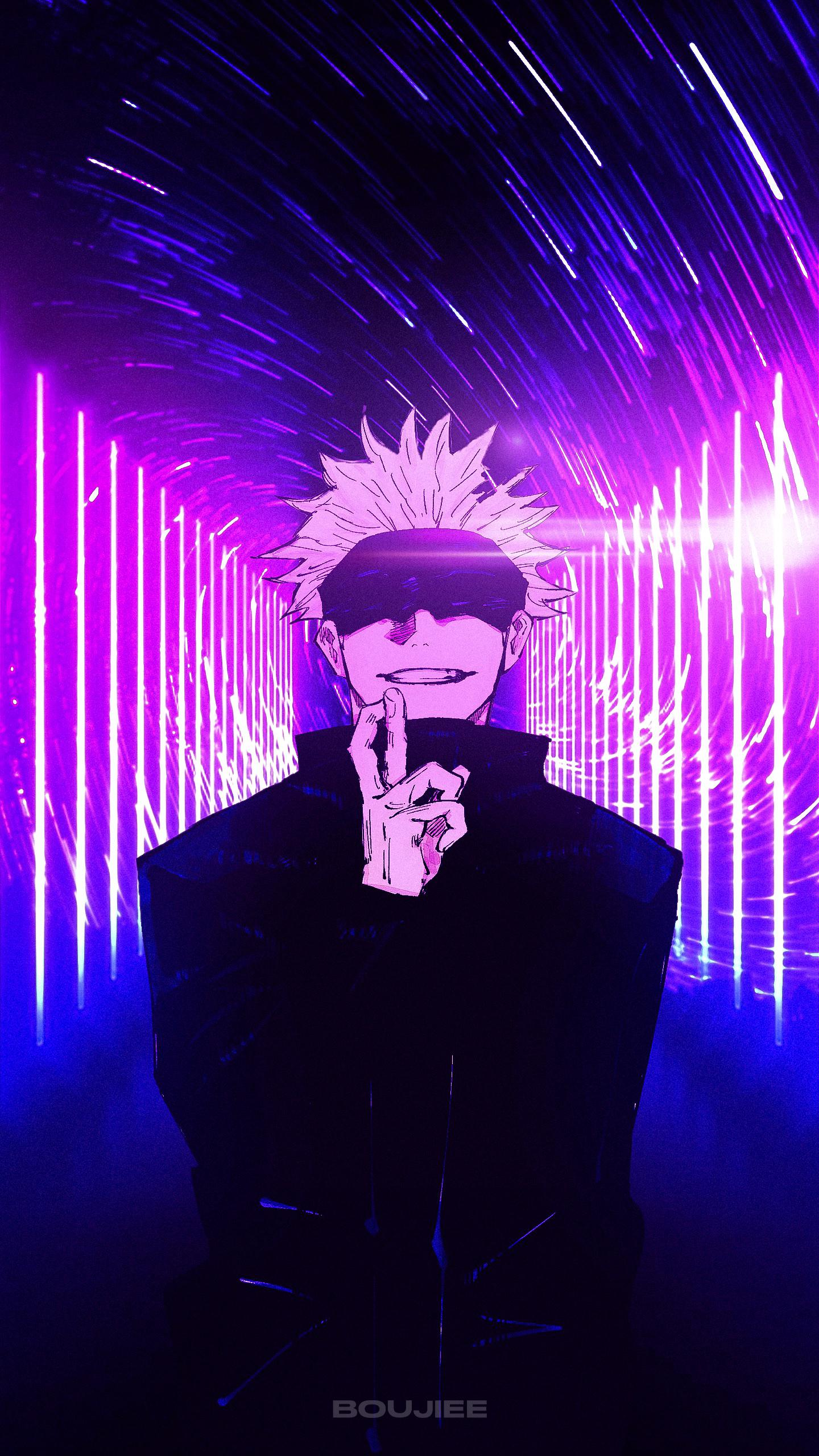 1440x2560 Made a few JJK wallpaper for mobile