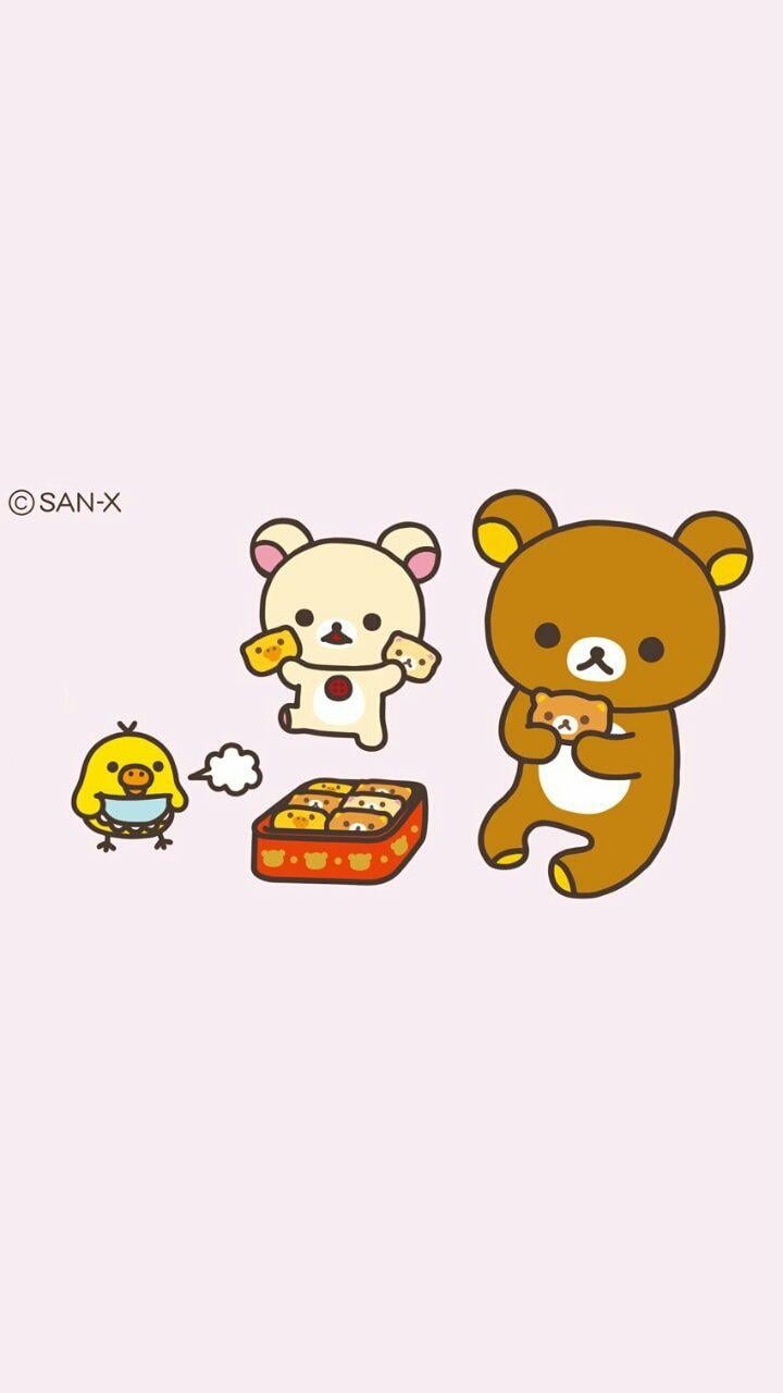 720x1280 image about Rilakkuma & Korilakkuma (○㉦○)