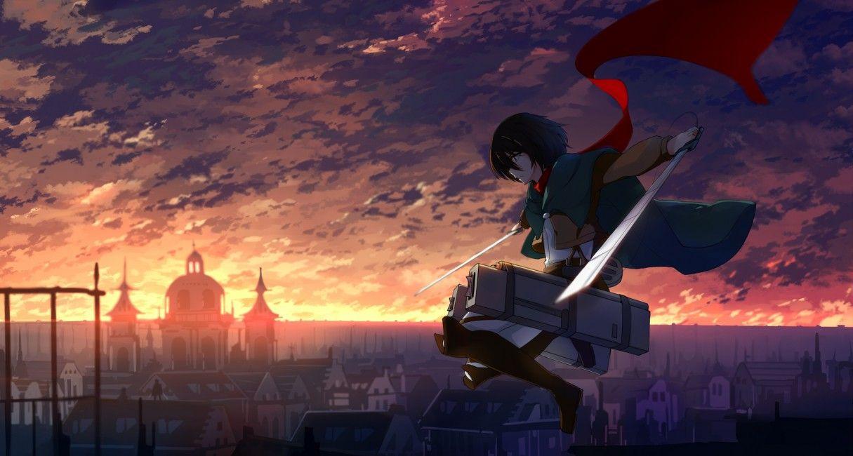 1215x650 Anime Shingeki No Kyojin Mikasa Ackerman