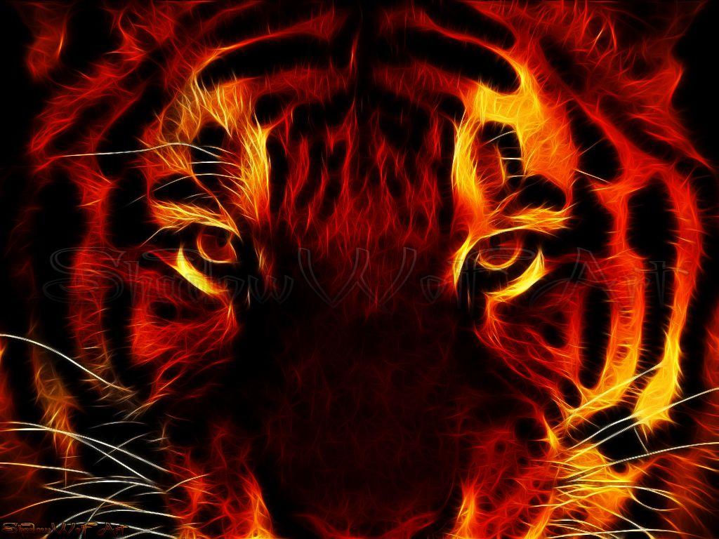 Fire Tiger Wallpapers - Top Free Fire Tiger Backgrounds - WallpaperAccess