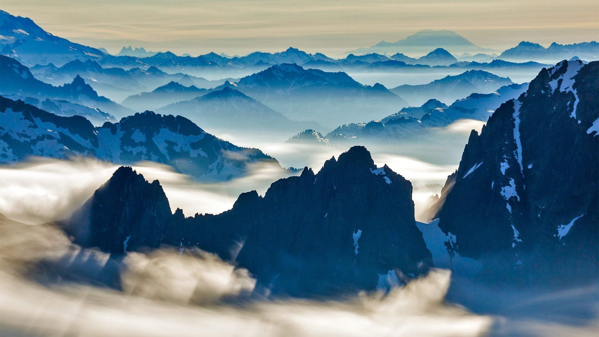 1920x1080 North Cascades National Park, mountains