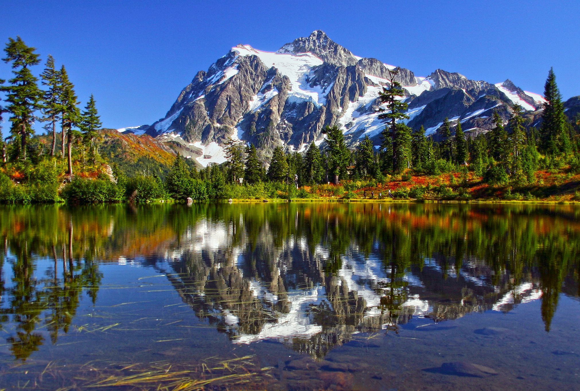 2022x1364 Nature Reflection HD Wallpaper