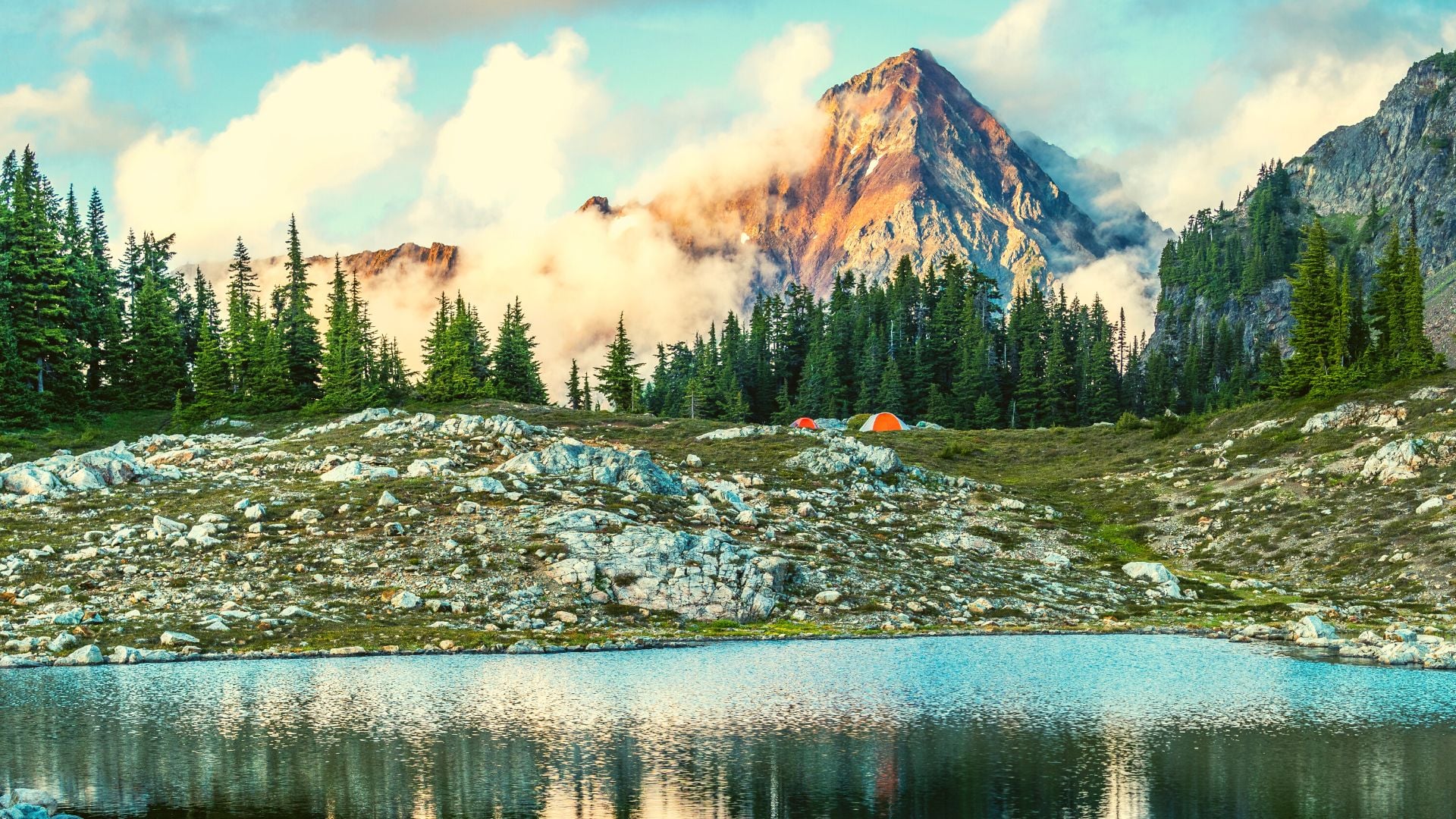 1920x1080 North Cascades Camping and Backpacking