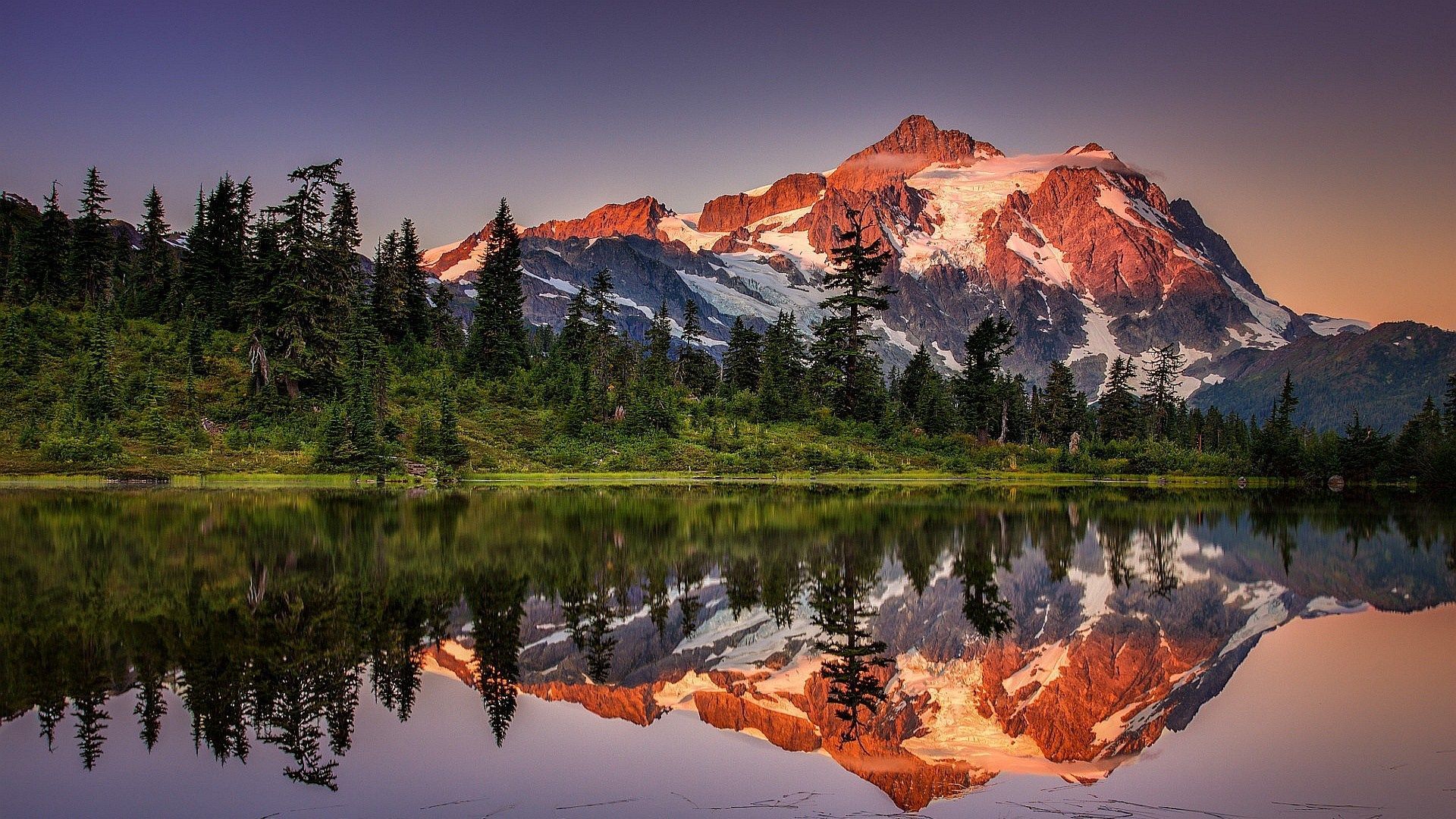 1920x1080 Lake & Mountain HD Wallpaper, Nature