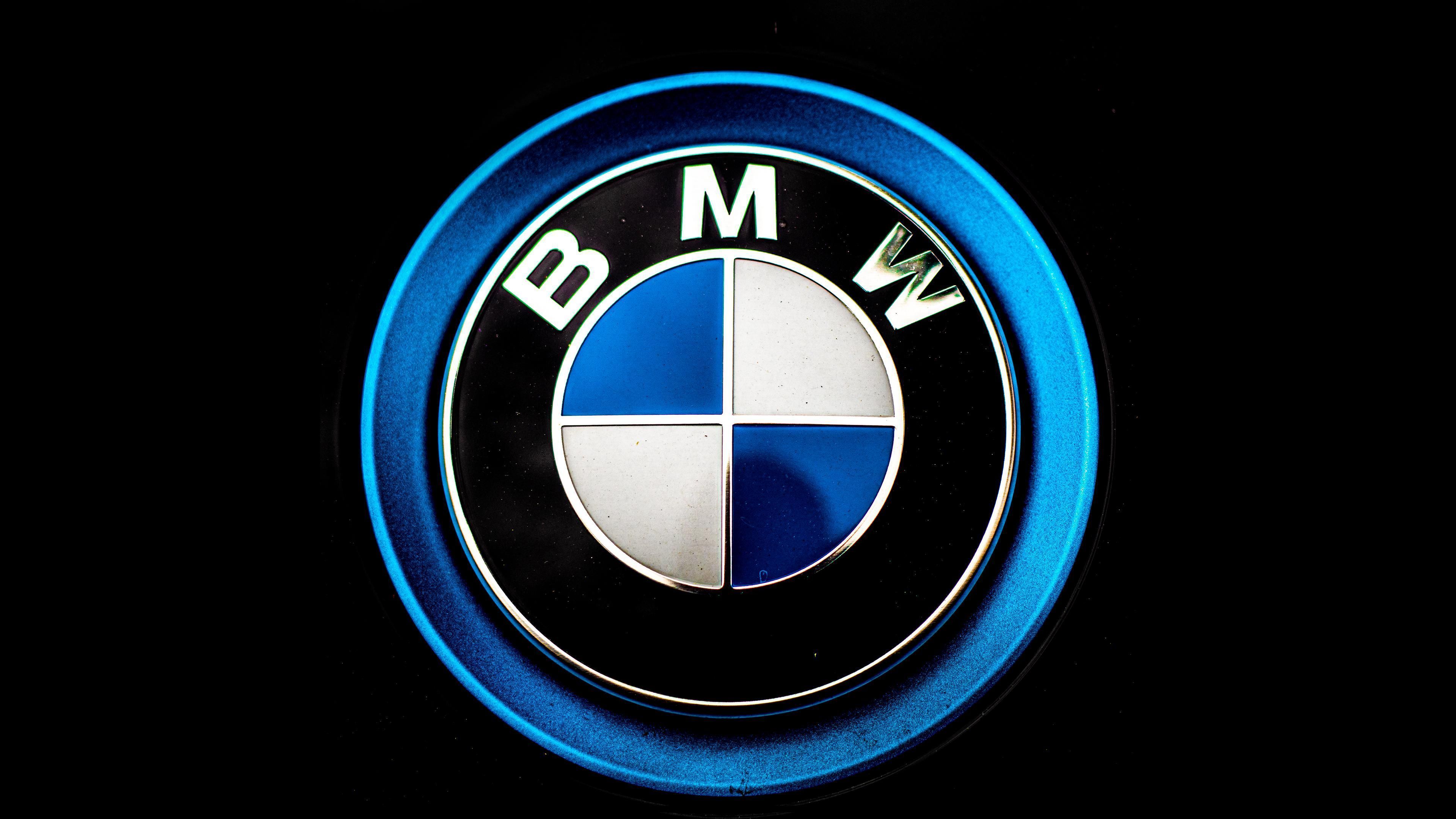 3840x2160 Simple BMW Logo 4K wallpaper. Bmw logo