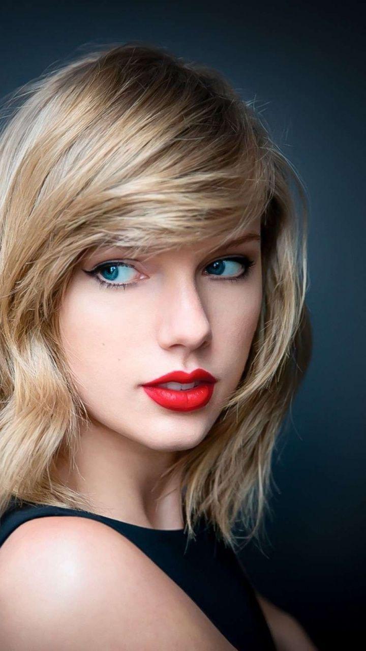 720x1280 Taylor Swift, gorgeous eyes, red lips, pretty woman