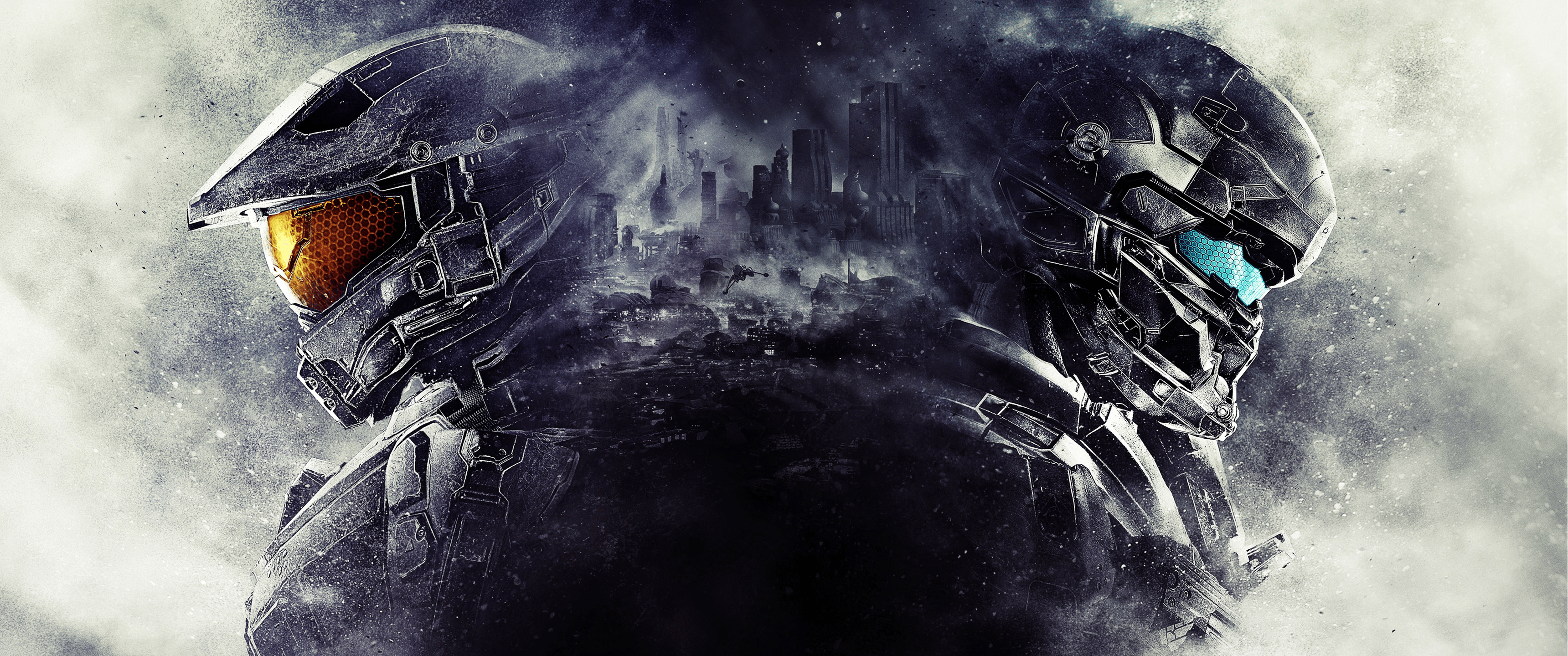 3440x1440 Video Game Halo 5: Guardians HD Wallpaper