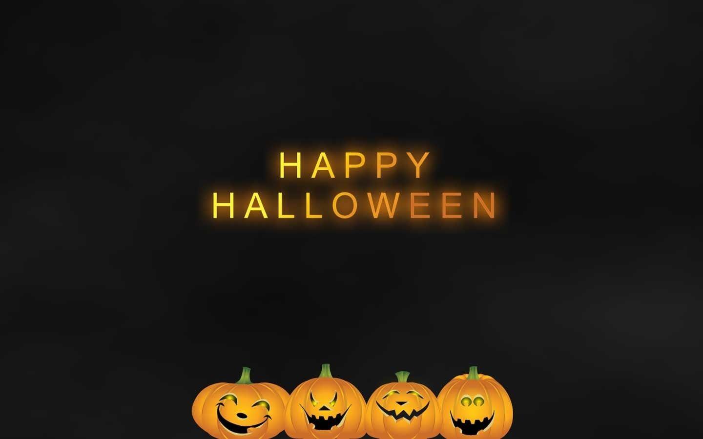 1440x900 Happy Halloween Computer Wallpaper
