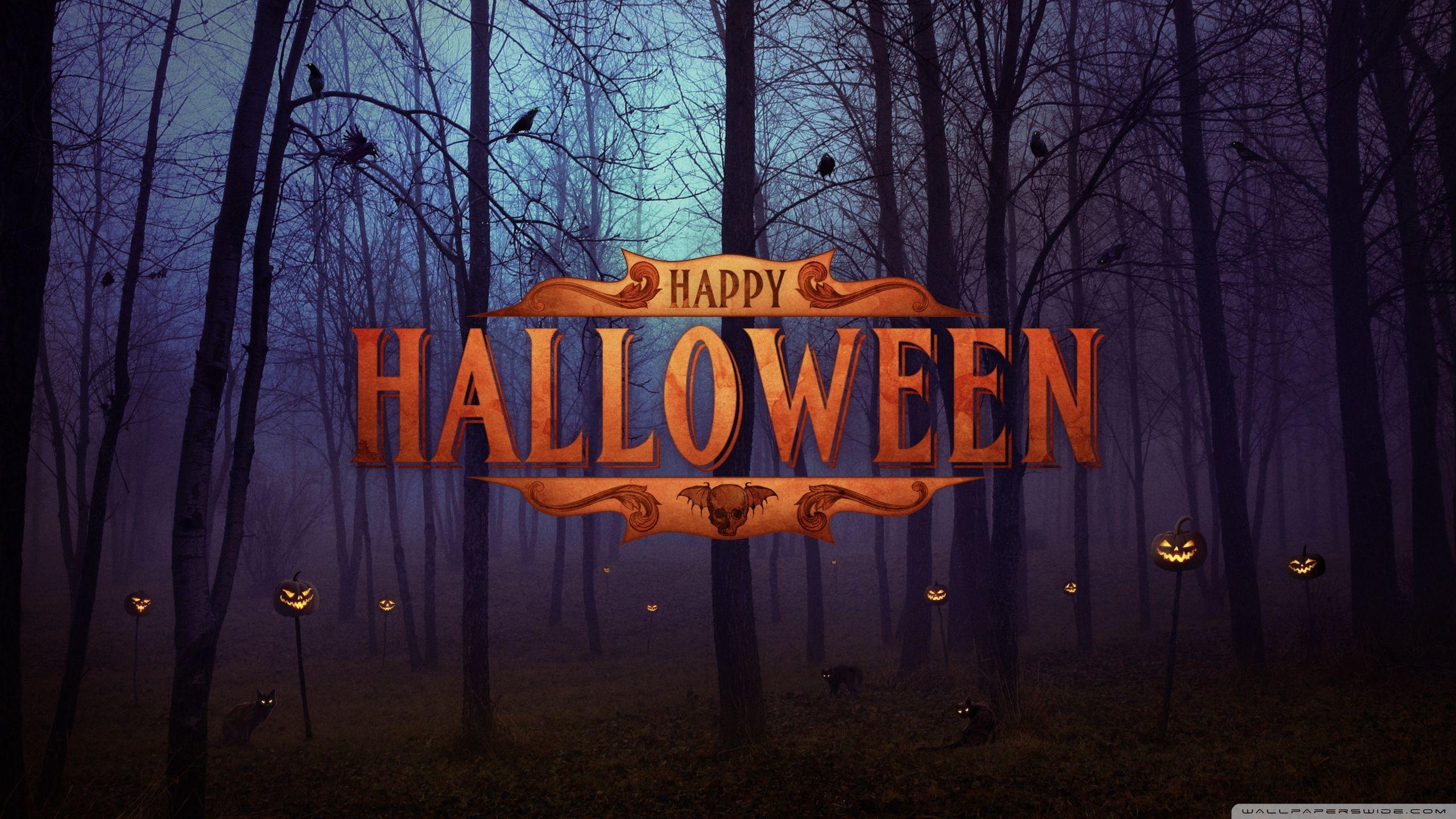 2560x1440 Happy halloween wallpaper HD Gallery