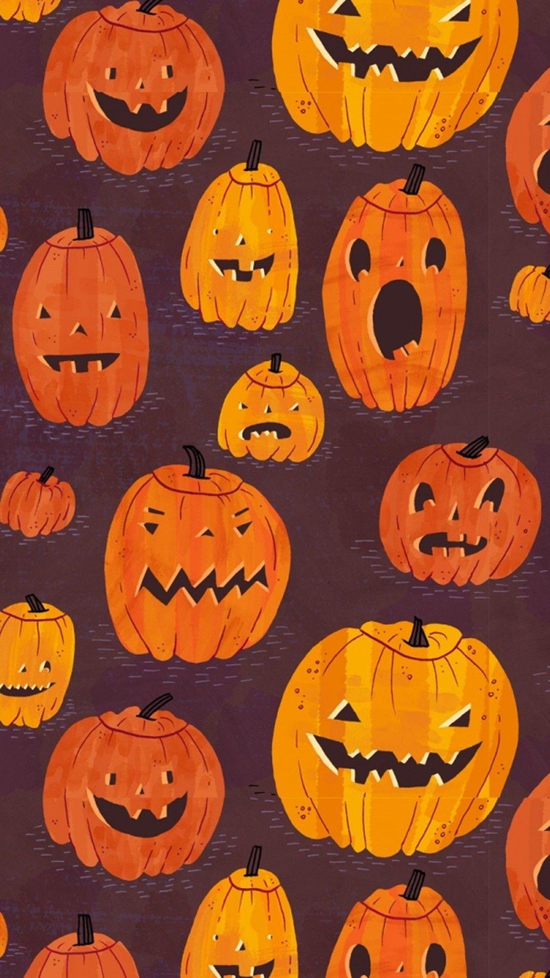 1080x1920 Hình nền Halloween dễ thương cho iPhone
