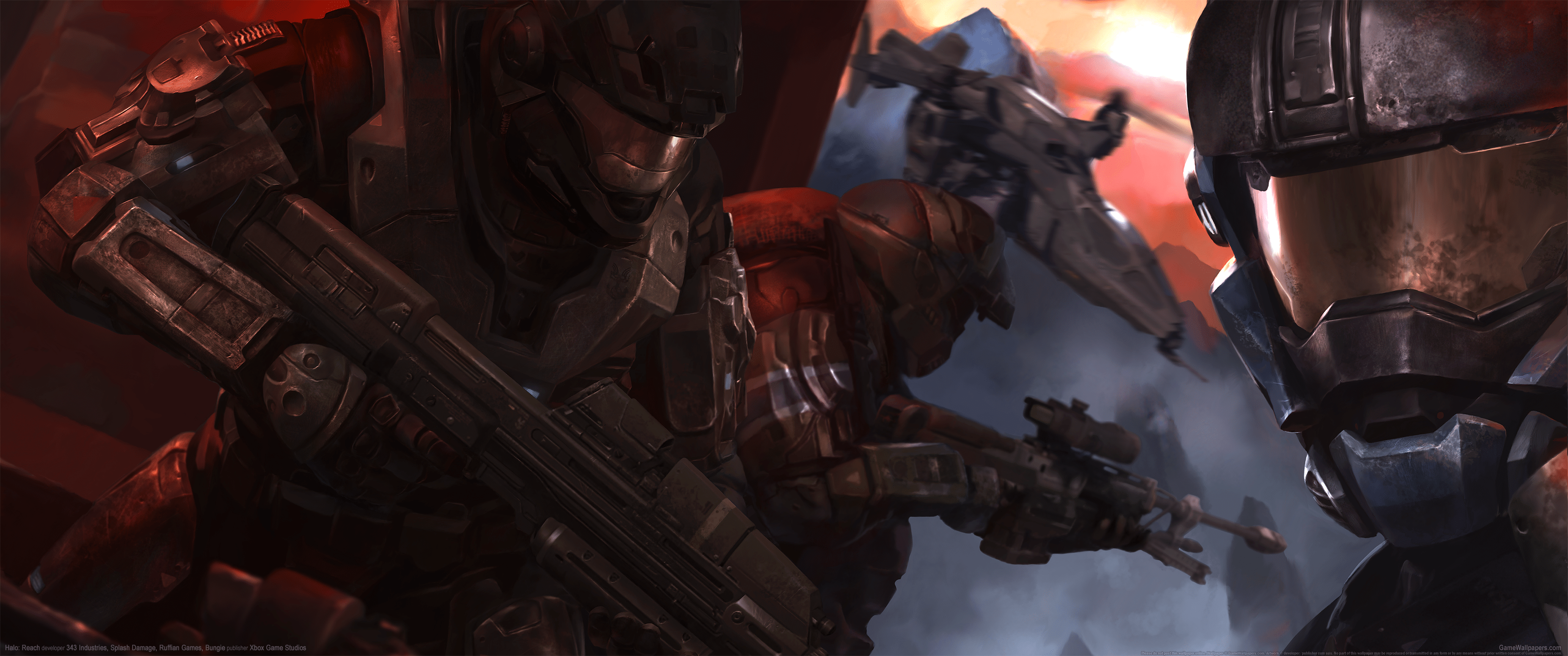 3440x1440 Halo: Reach wallpaper 09 3440x1440