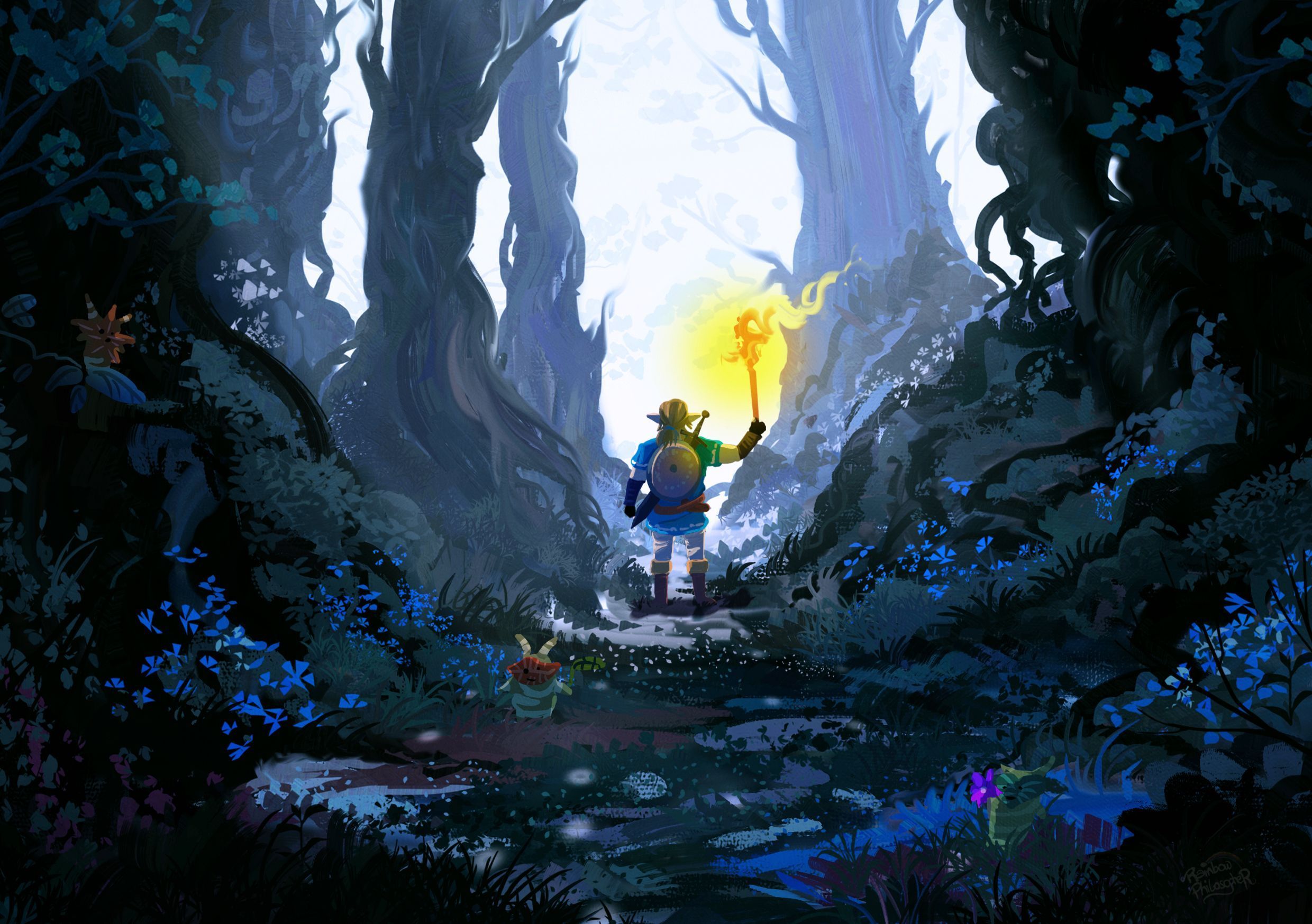 2480x1748 Deku Tree XD Painted