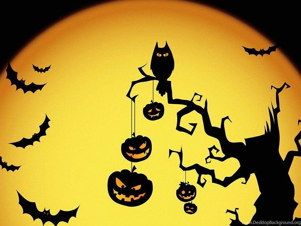 1024x768 Angry Birds Halloween Wallpaper HD New Desktop Backg