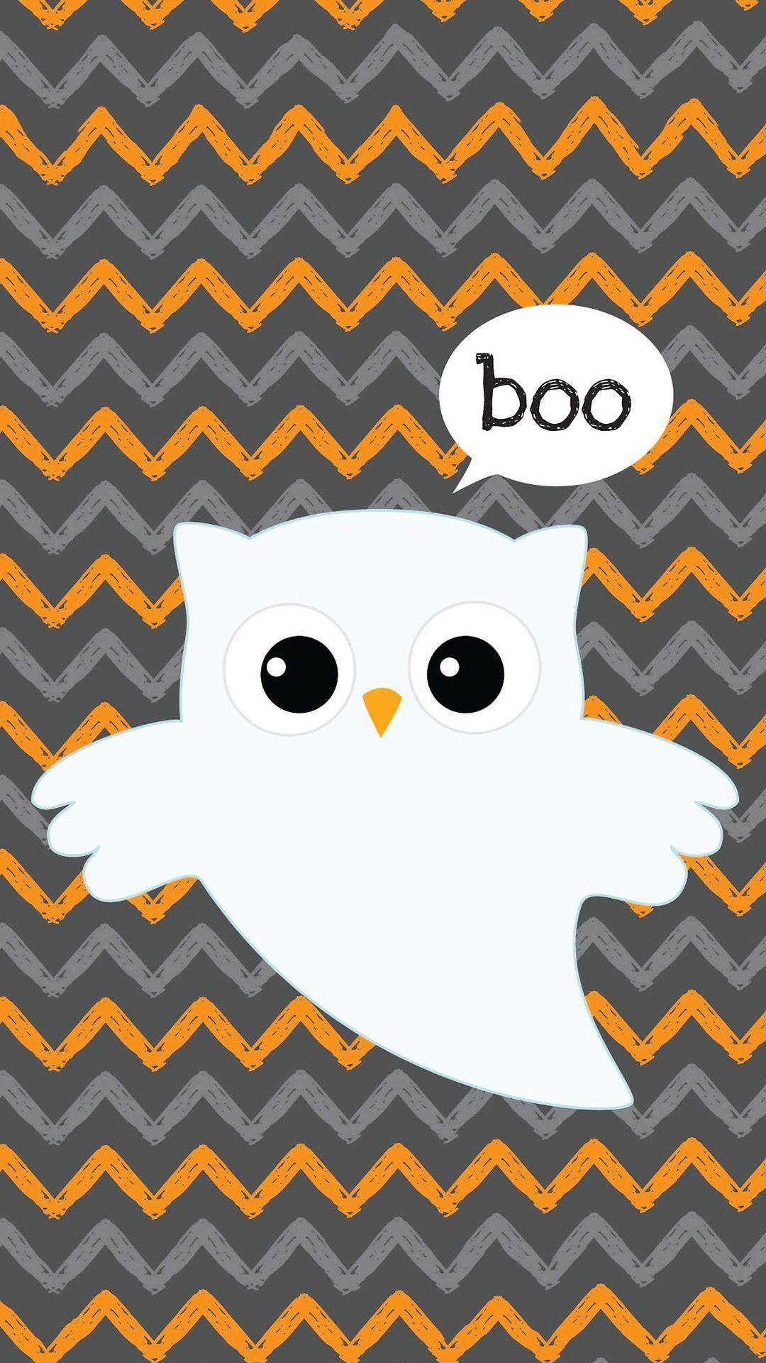 1080x1920 boo #Owl #halloween #wallpaper #iphonewallpaper