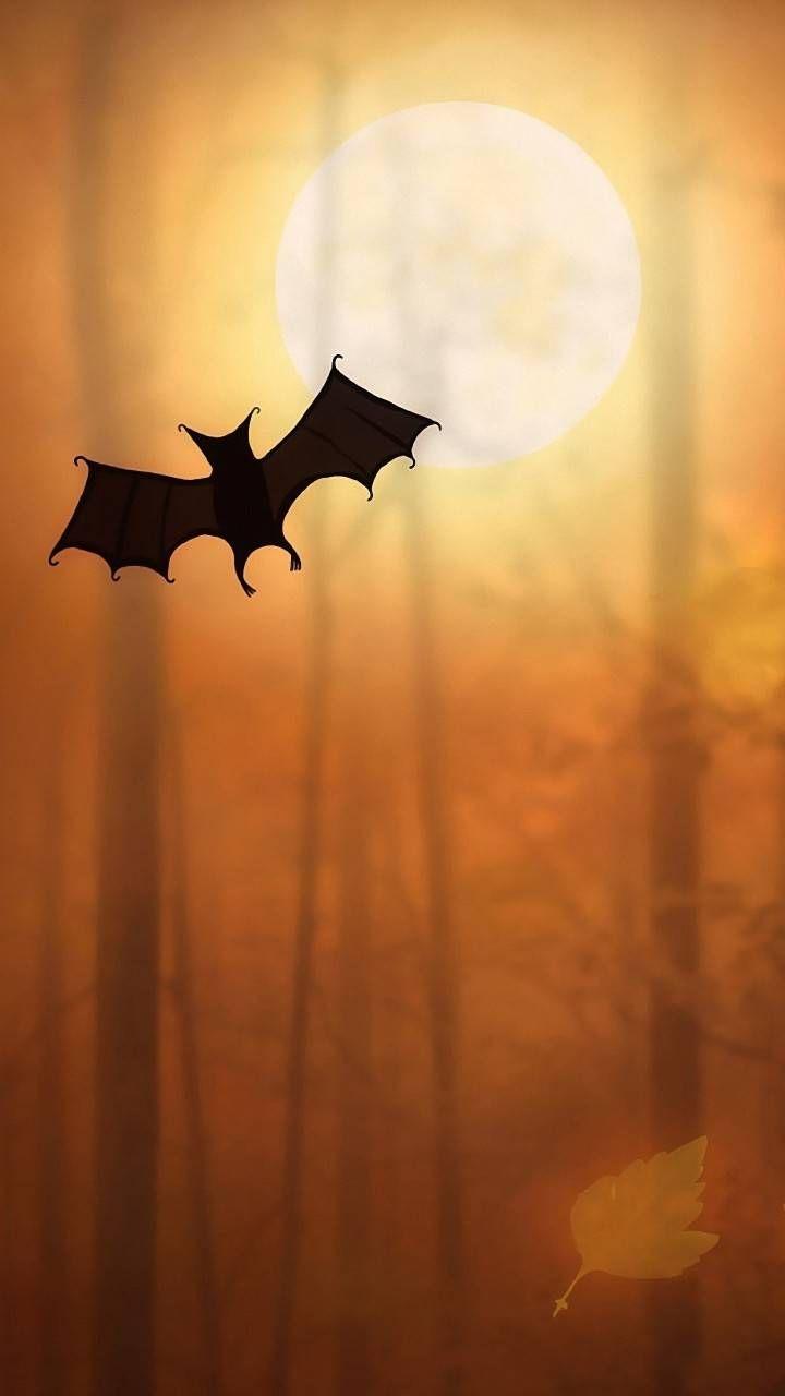 720x1280 halloween bat Wallpaper