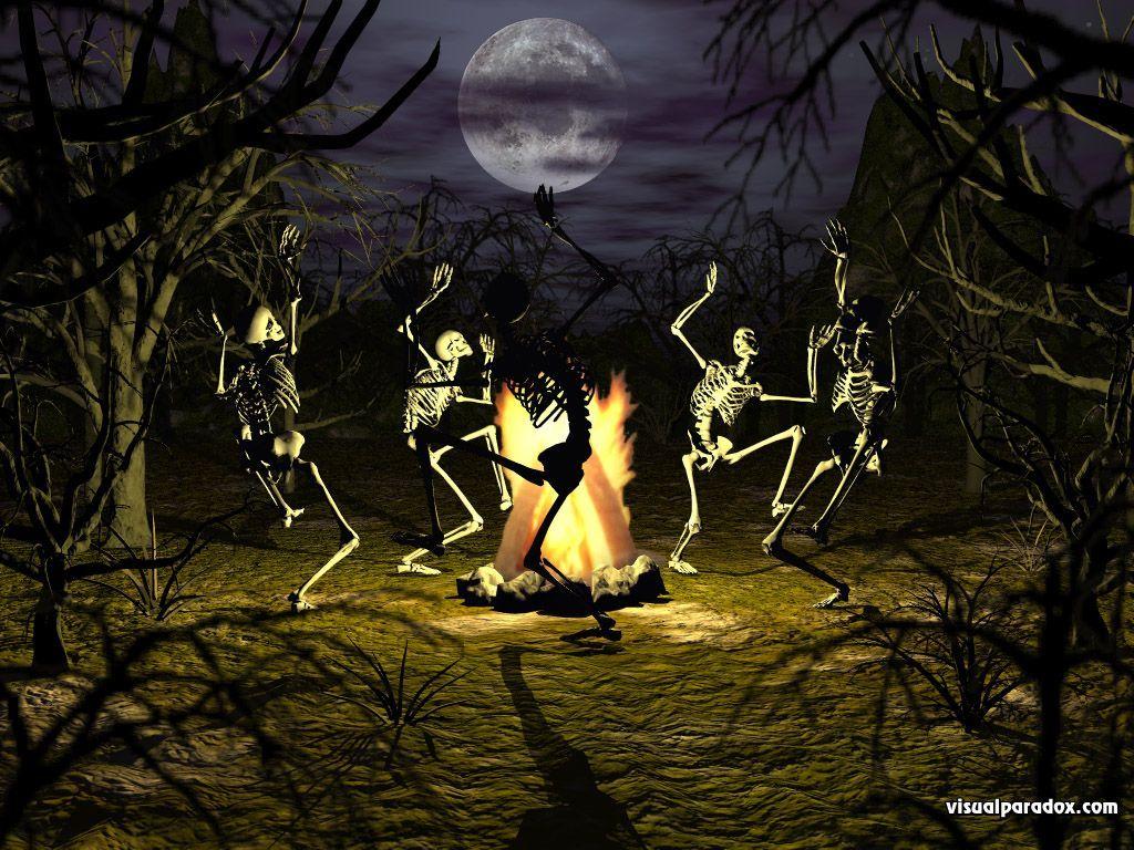 Wallpaper background skeleton Halloween images for desktop section  праздники  download