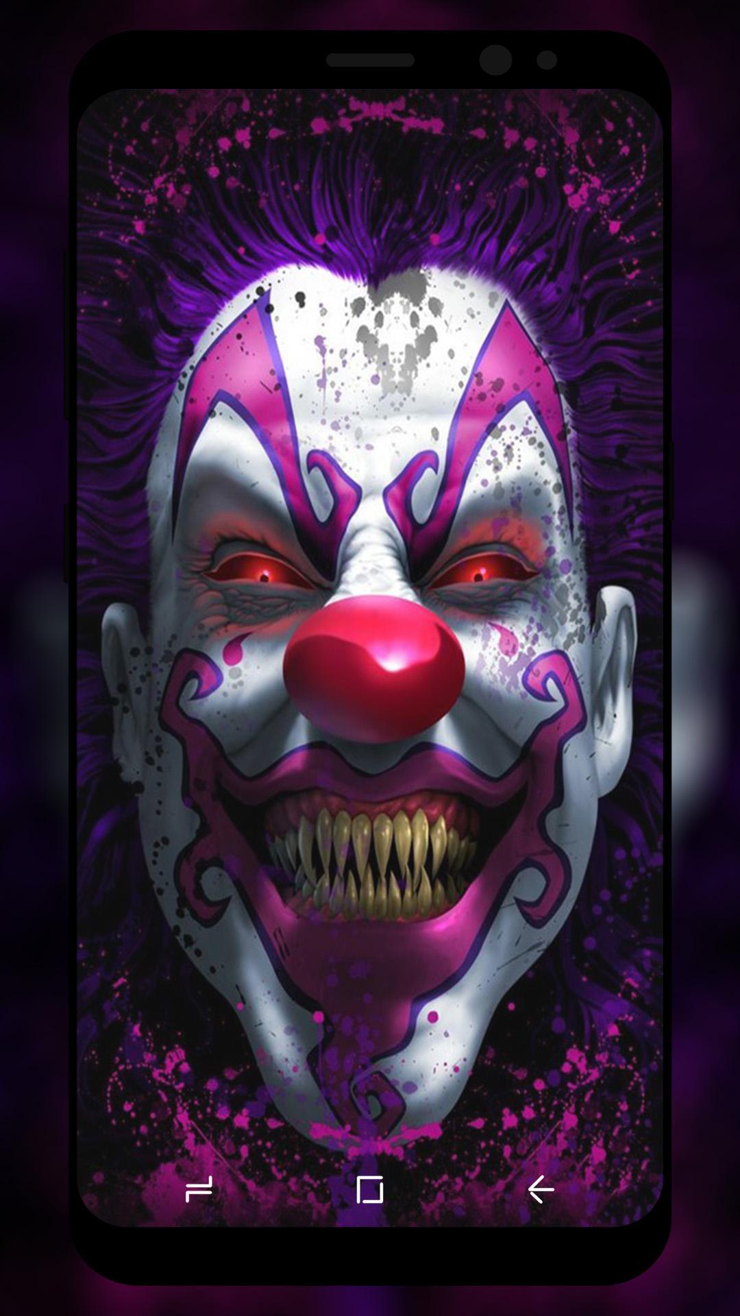 1080x1920 Scary Clown Wallpaper for Android