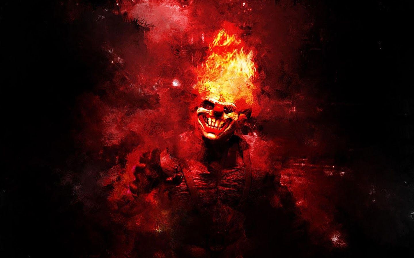 1440x900 Scary clown wallpaper HD Gallery
