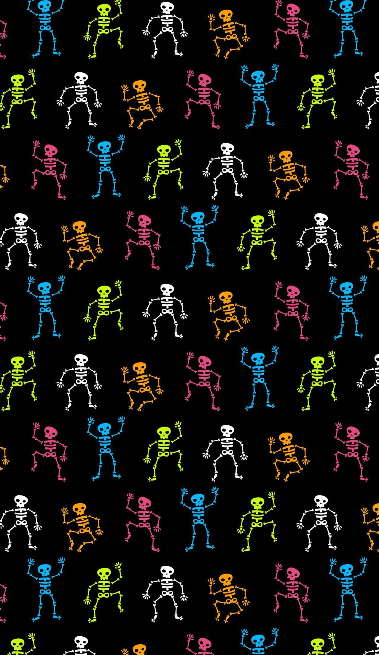 Vintage Halloween Skeleton Wallpapers - Top Free Vintage Halloween