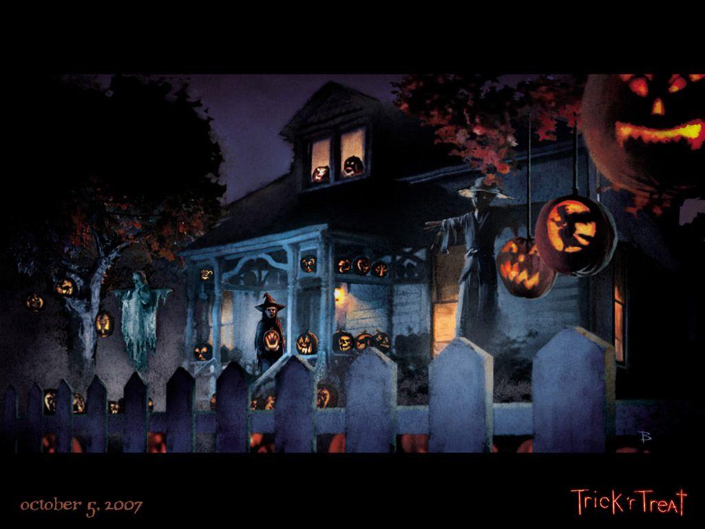 1024x768 Trick Or Treat 2017 Wallpaper