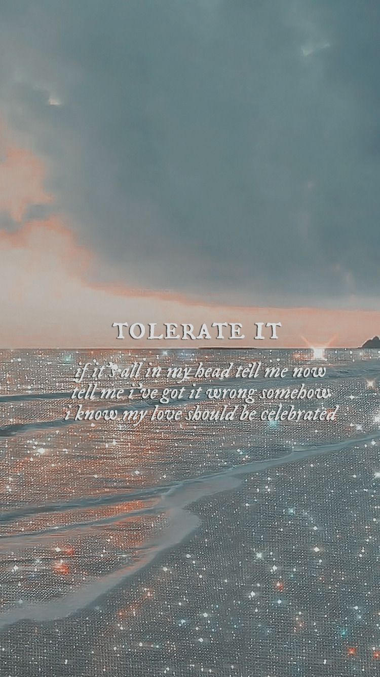 750x1334 taylor swift evermore lyrics