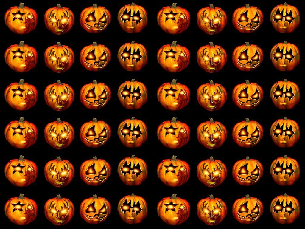 1024x768 Jack O Lanterns Pattern