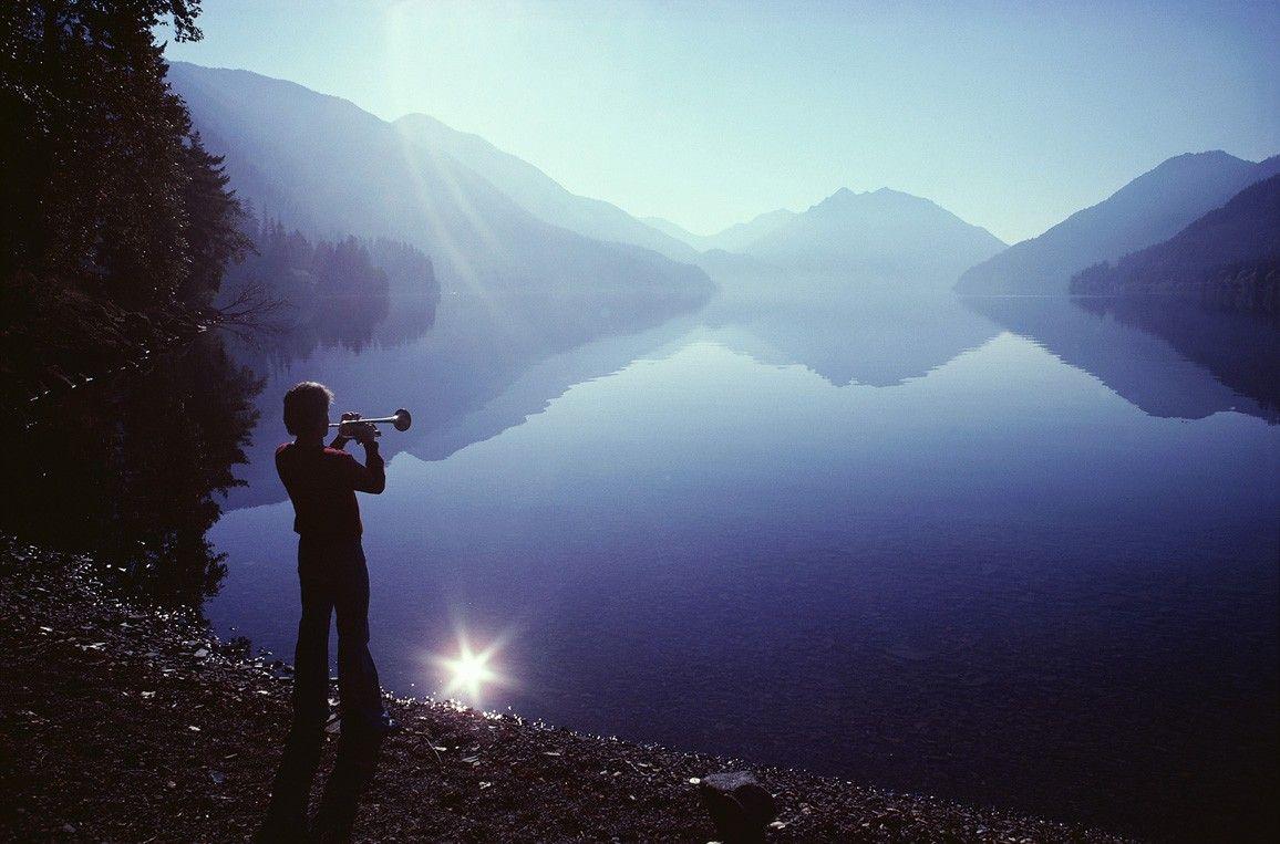 1156x763 Lakes: Lake Music Trumpet Kind Mountains Man Desktop Wallpaper Salt