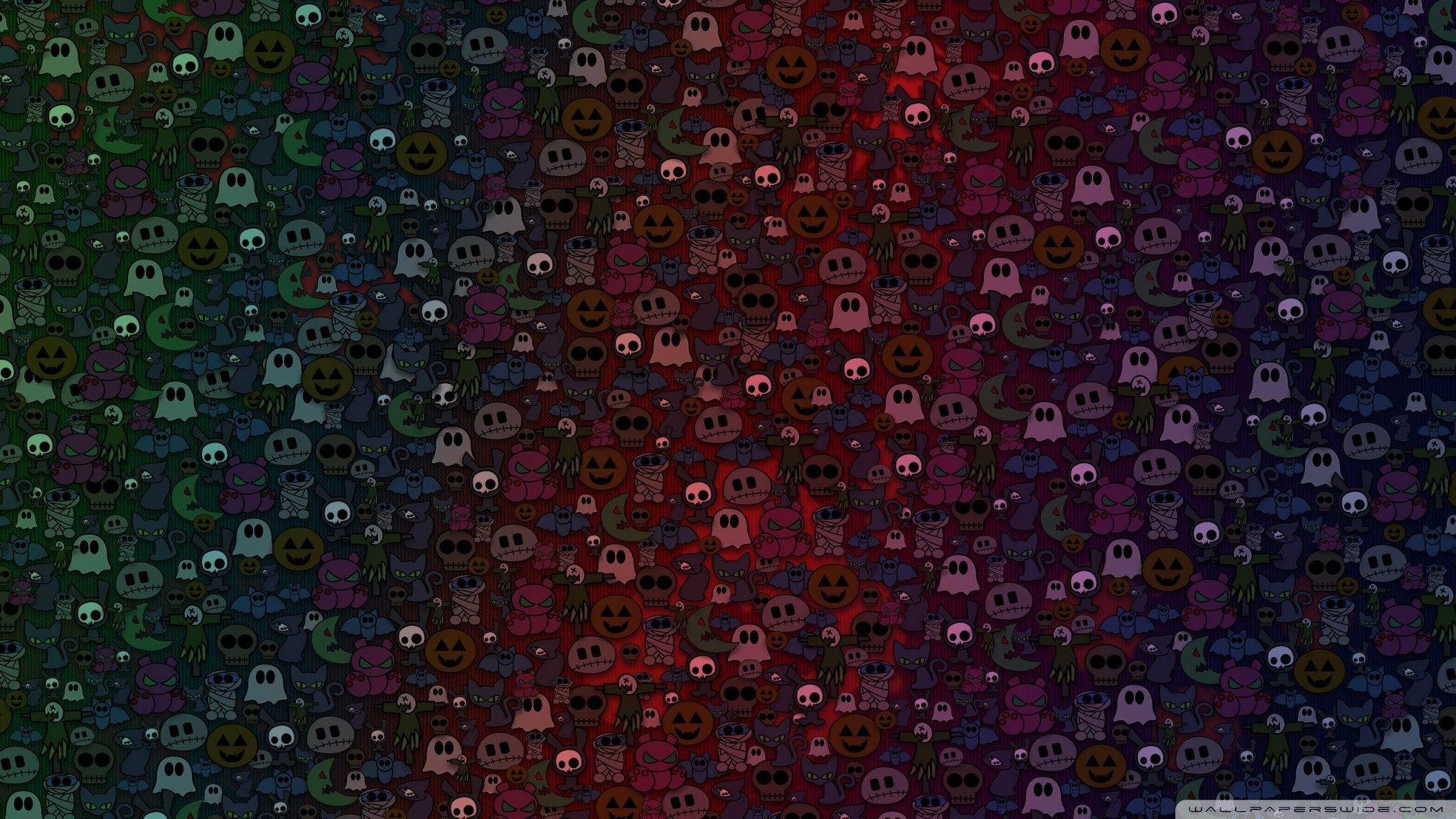 2048x1152 Halloween Monsters ❤ 4K HD Desktop Wallpaper for 4K Ultra