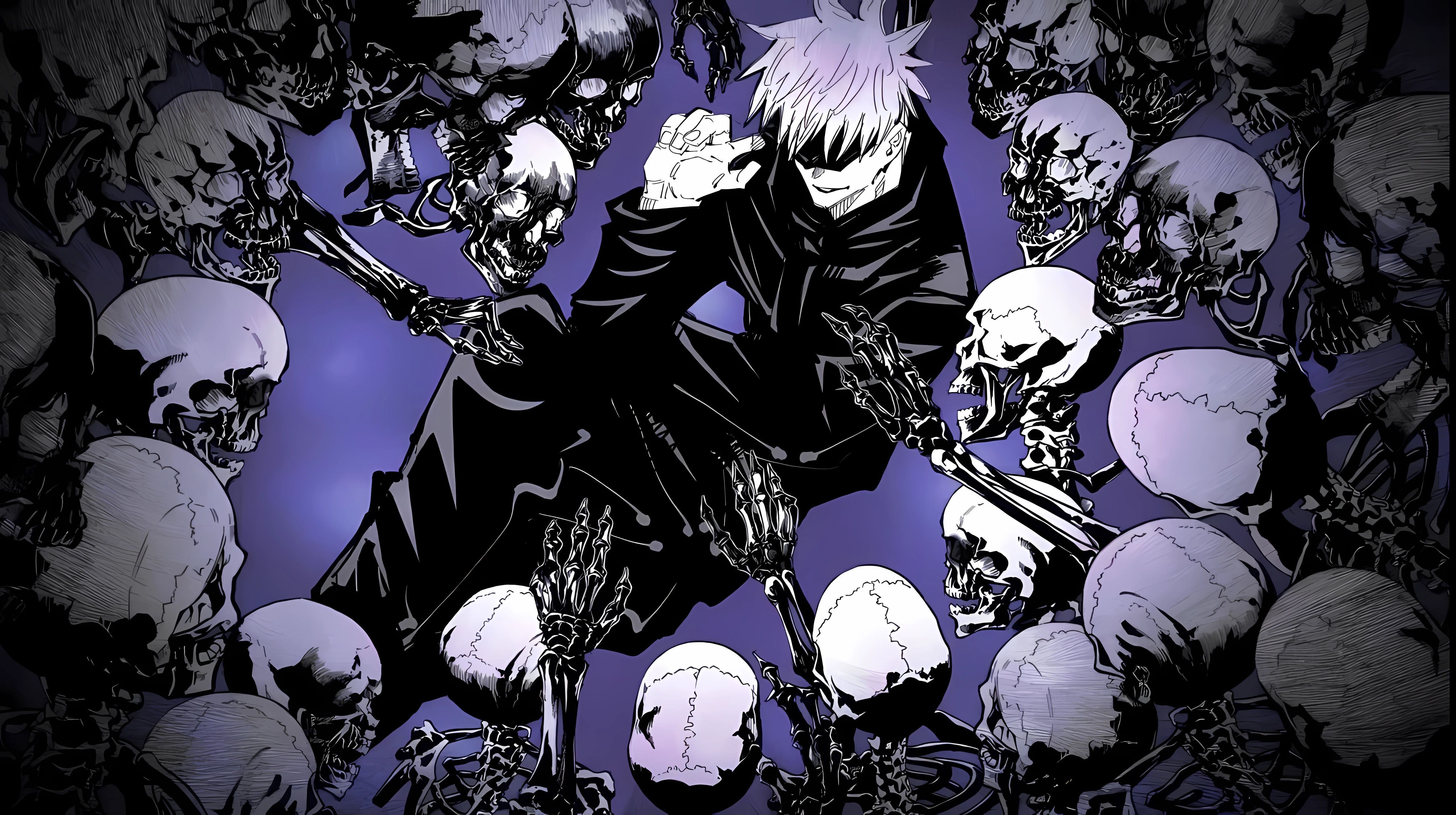 5120x2868 anime, anime boys, Jujutsu Kaisen