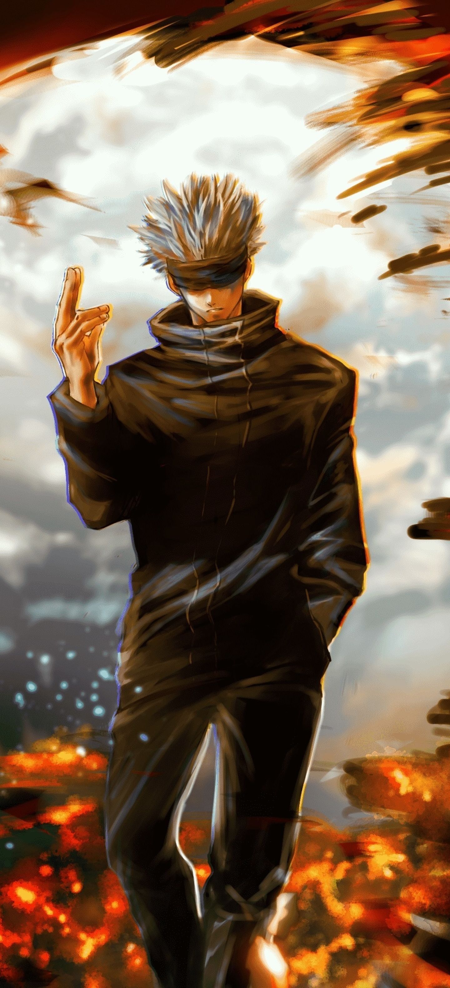 1440x3160 Aesthetic Jujutsu Kaisen Wallpaper
