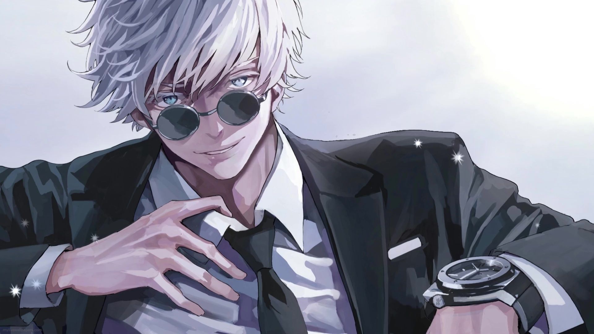 1920x1080 Satoru Gojo Suit Jujutsu Kaisen Live