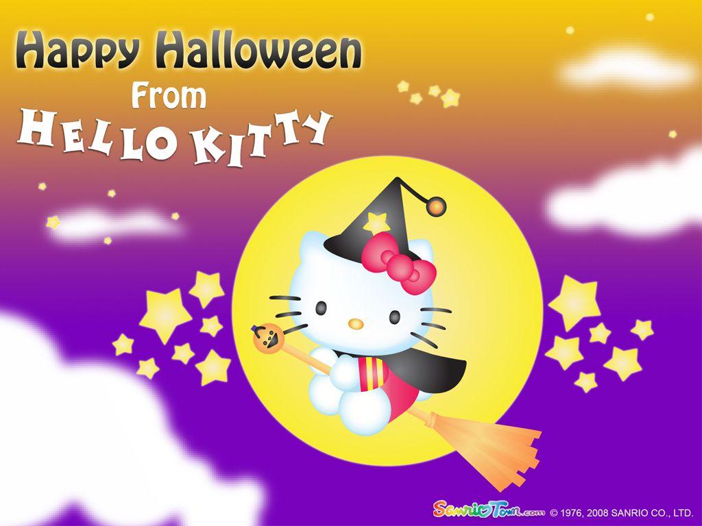 Cute Hello Kitty Halloween Wallpapers  Wallpaper Cave
