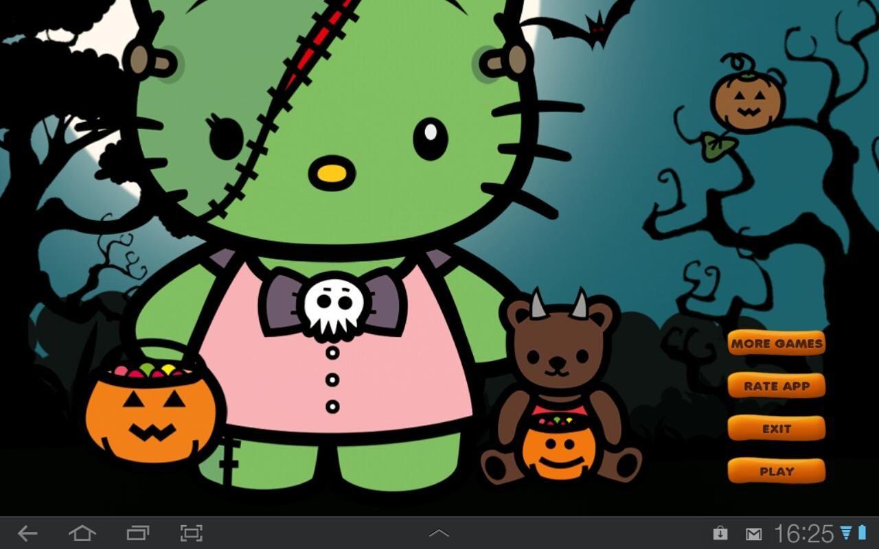 Cute Hello Kitty Halloween Backgrounds