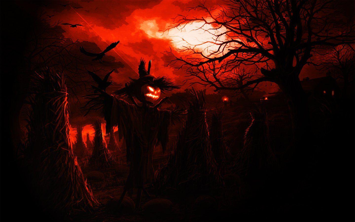 1440x900 Scarecrow Wallpaper