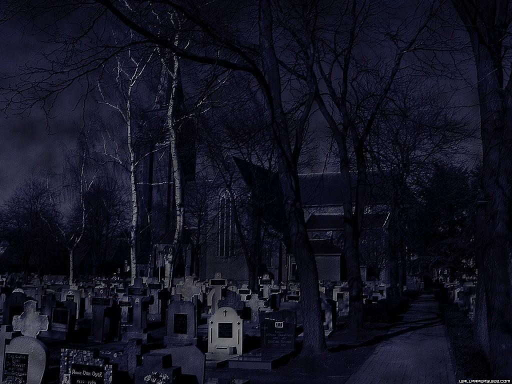 Free Vectors | graveyard at night