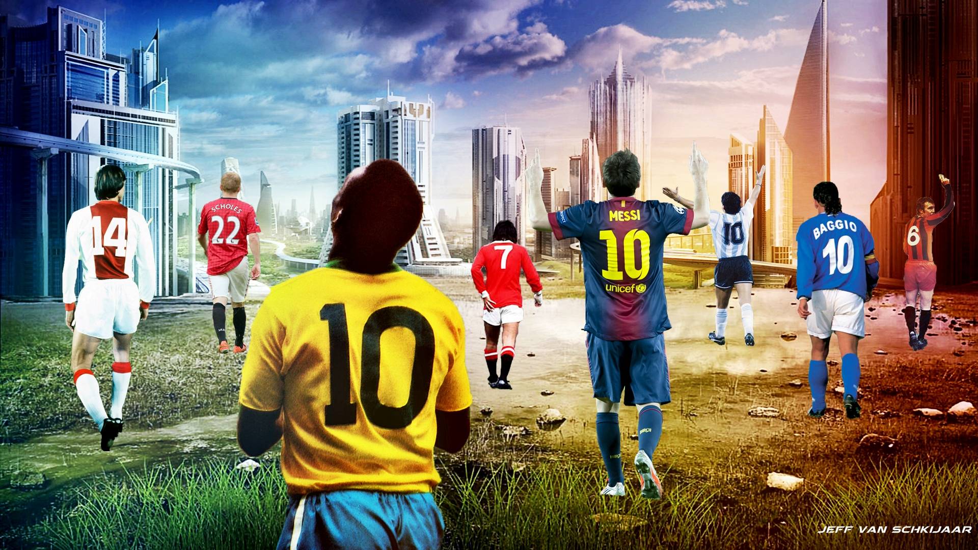 1920x1080 Best Football Players Wallpaper