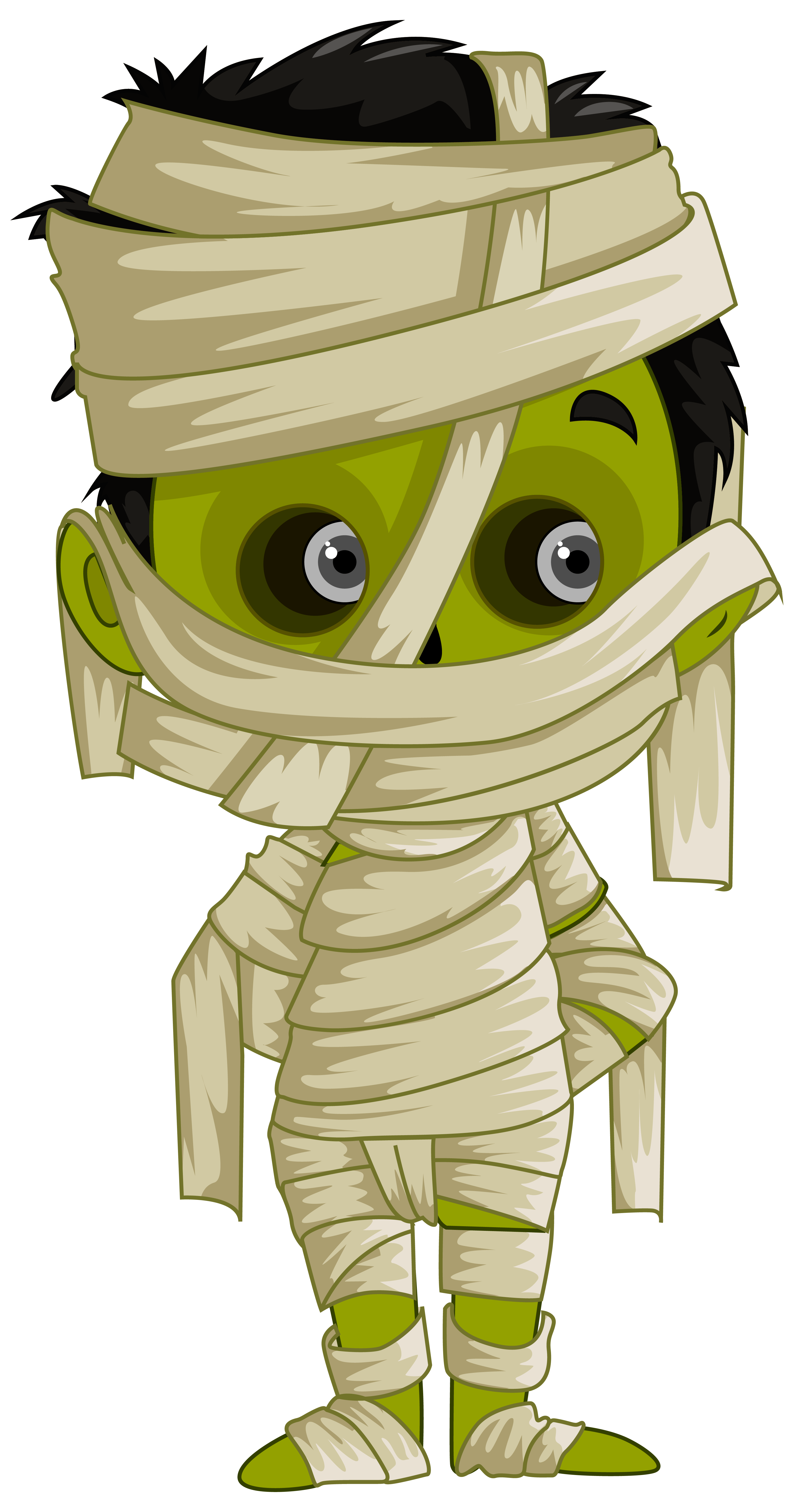 3261x6211 Mummy PNG Clipart Image