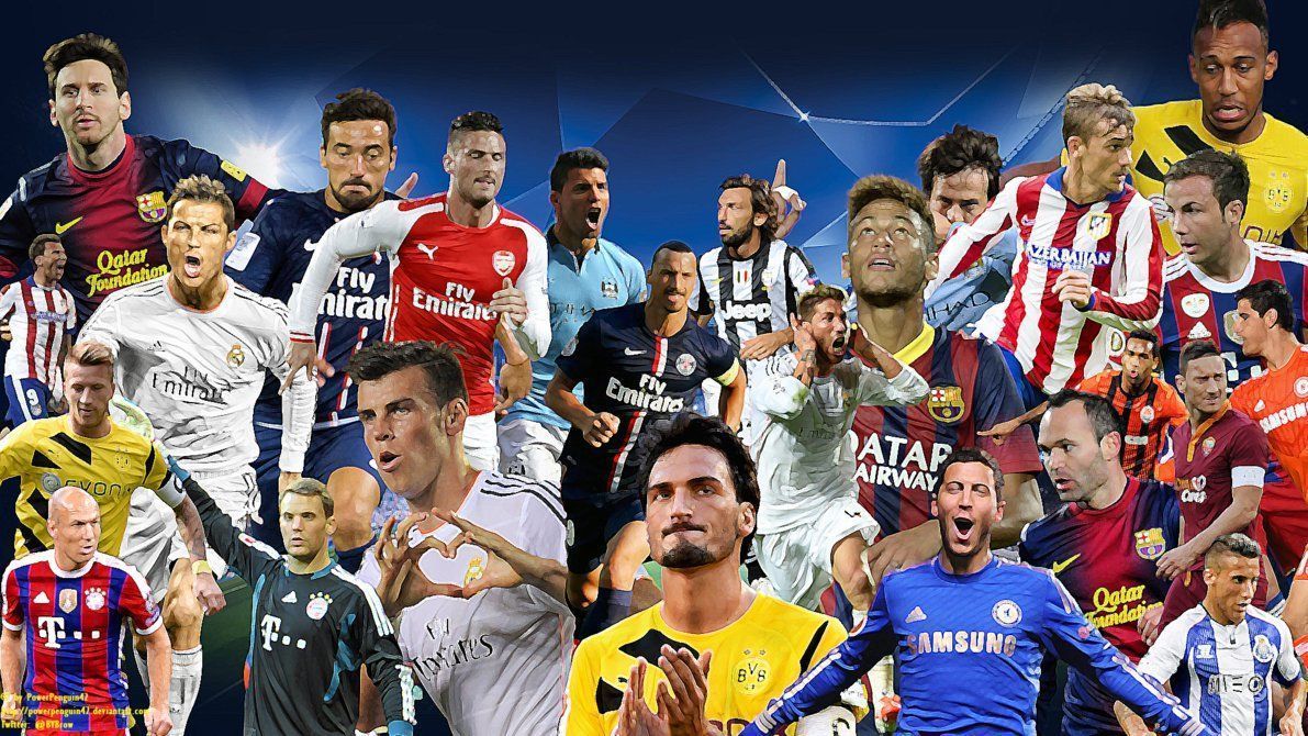 1191x670 Soccer Players Wallpaper