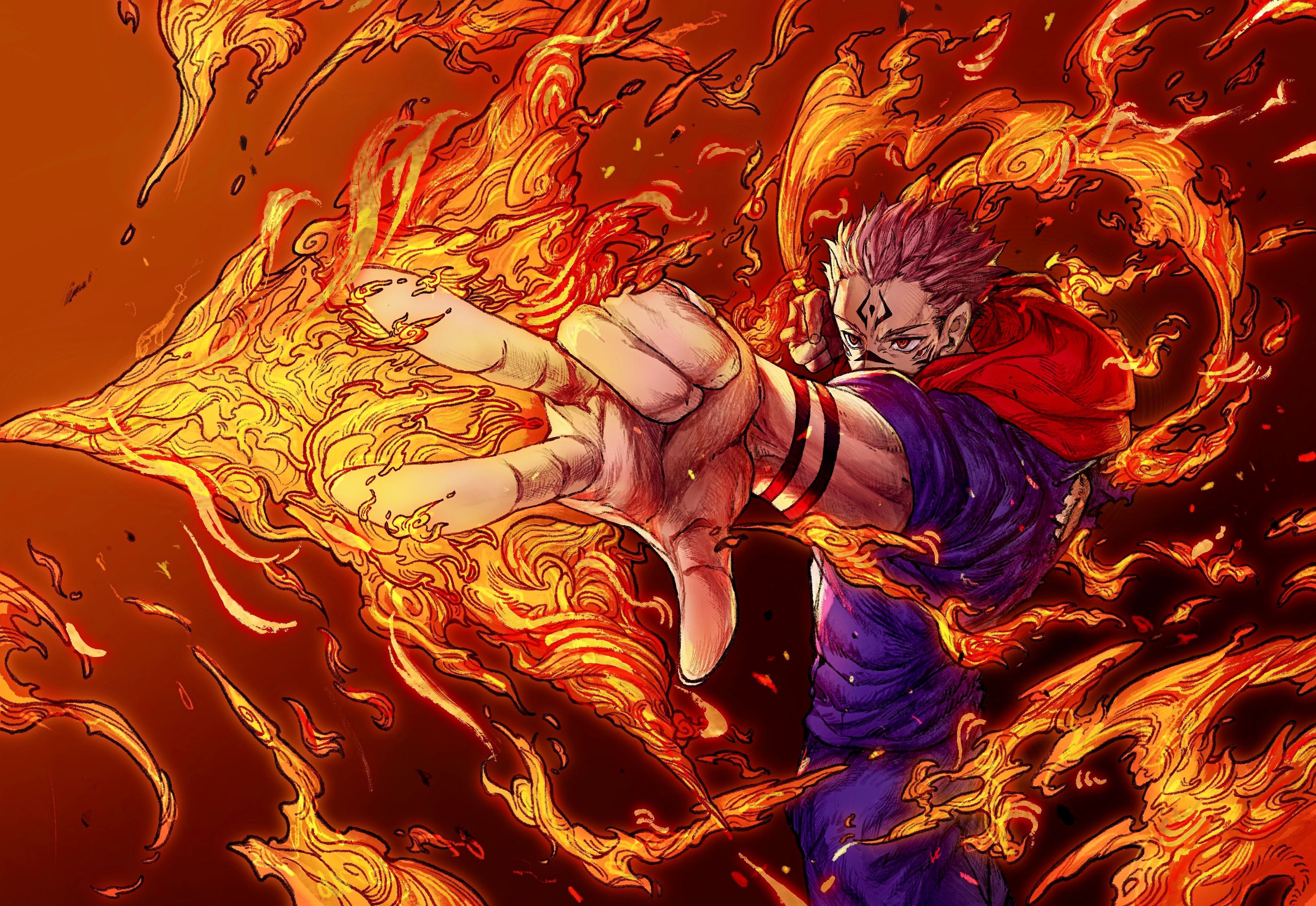4096x2820 4K Ultra HD Jujutsu Kaisen Wallpaper