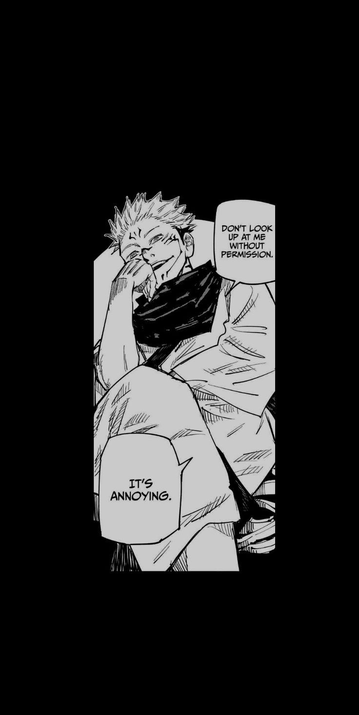 736x1466 Sukuna manga Wallpaper. Anime artwork