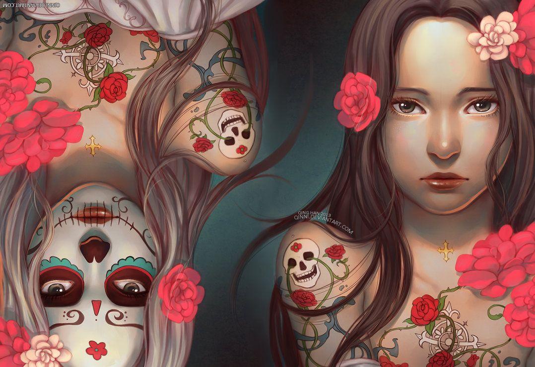 1078x741 Day of the Dead Wallpaper