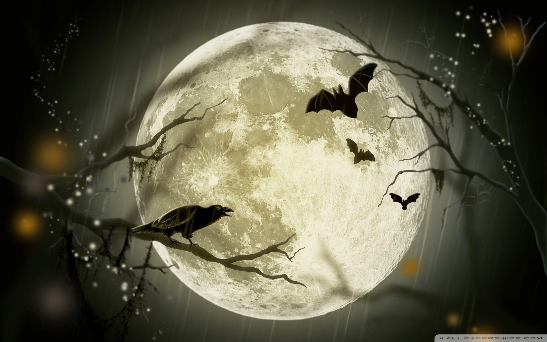 Scary Moon Wallpapers - Top Free Scary Moon Backgrounds - WallpaperAccess