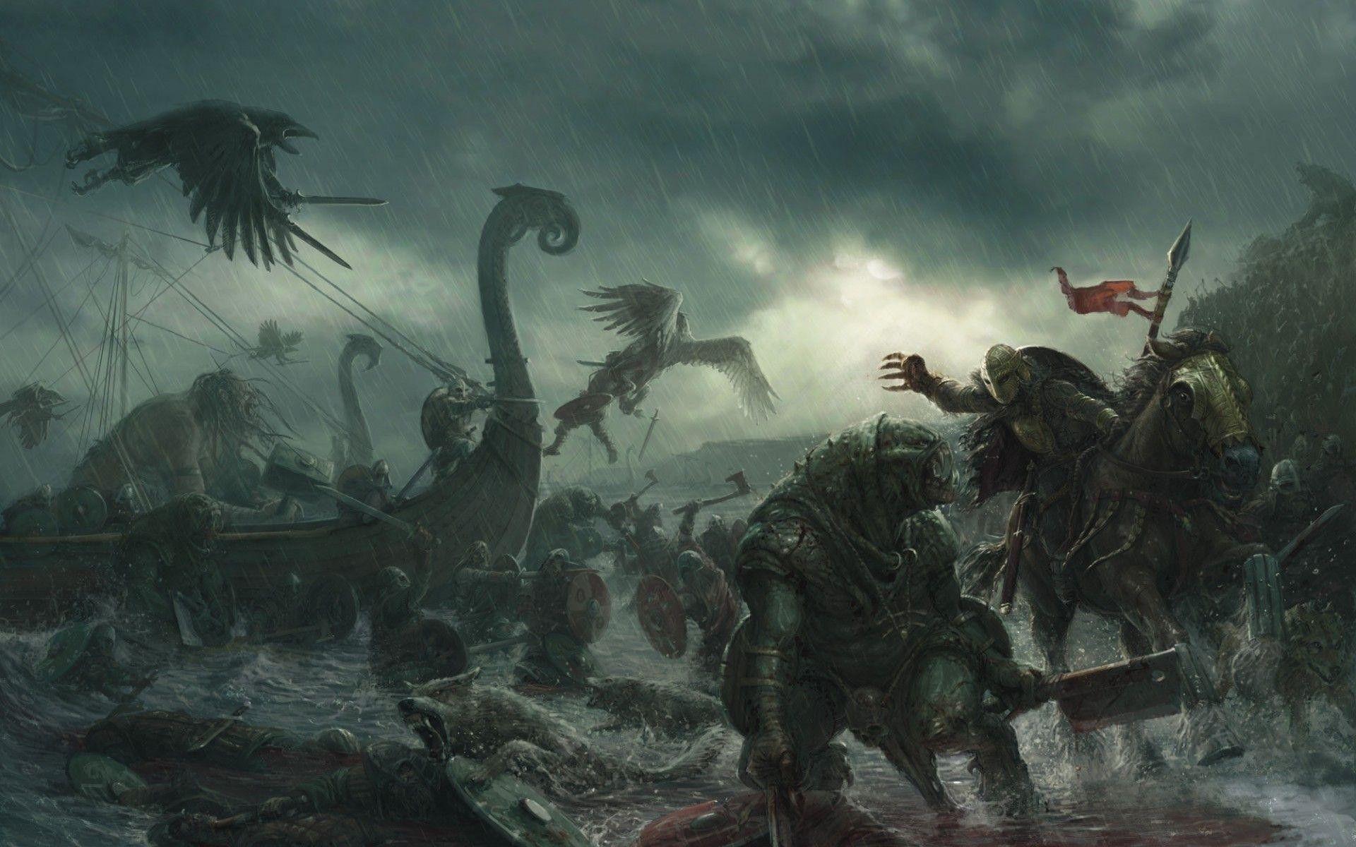 1920x1200 Viking Warrior Wallpaper