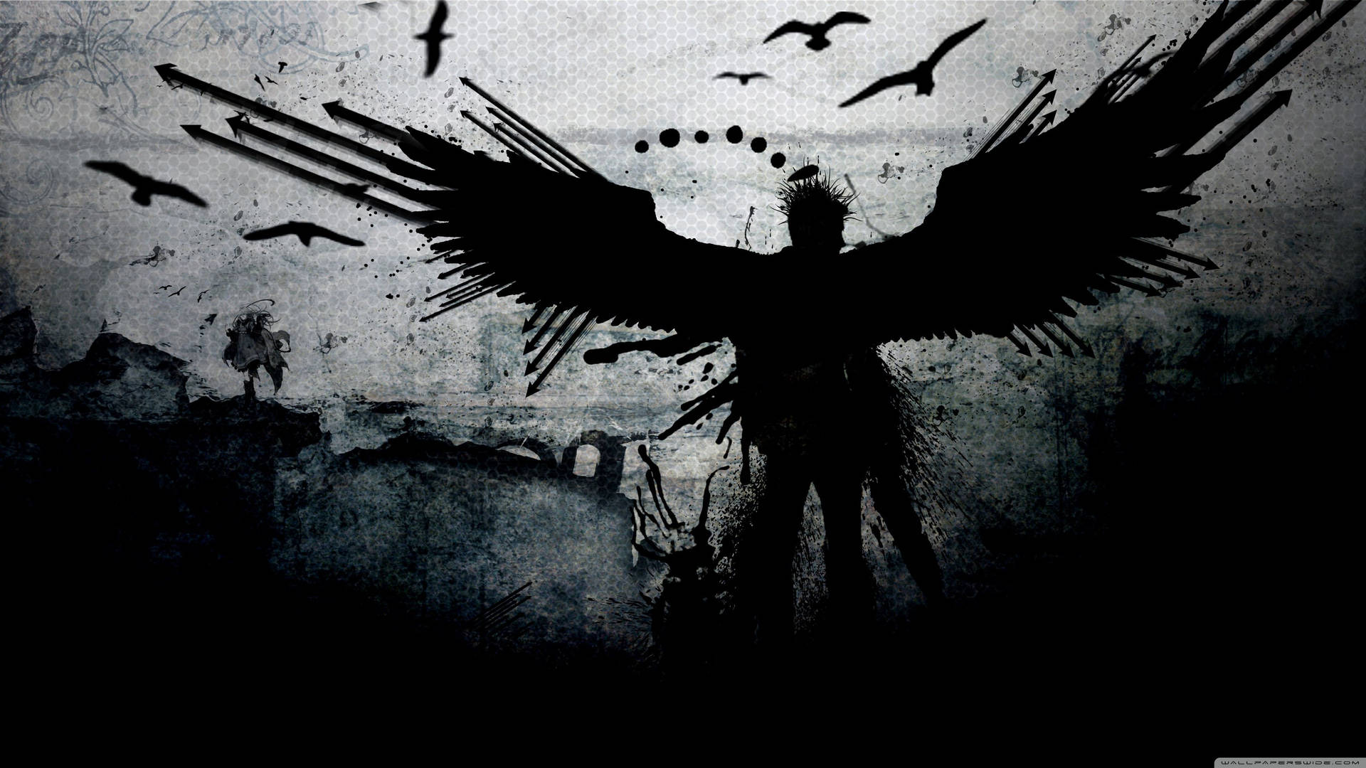 1920x1080 Dark Anime Background