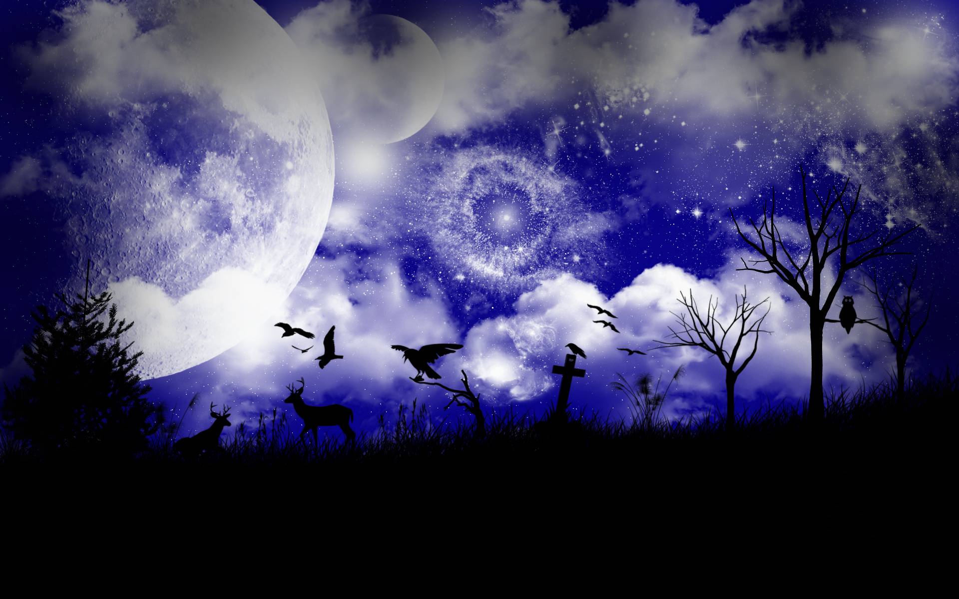 1920x1200 Fantasy Dark HD Wallpaper