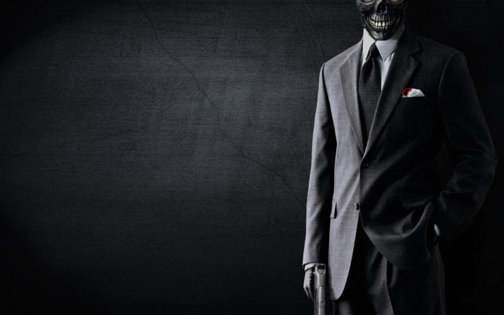 1680x1050 Sophisticated Black Suit Wallpaper