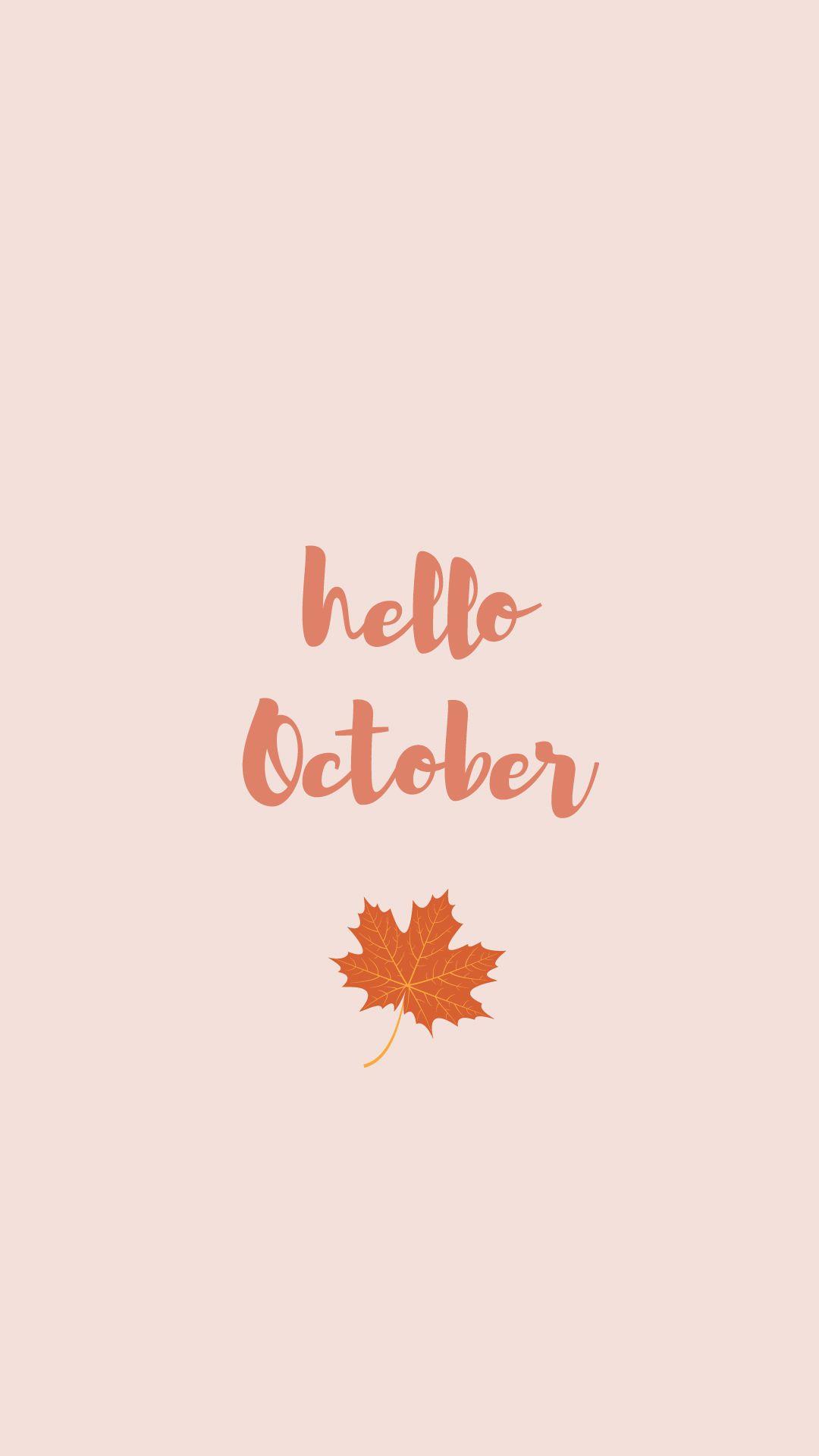 30 FREE Backgrounds Iphone Wallpaper Hello October