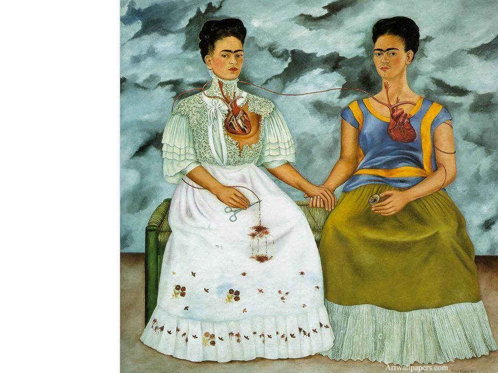 1024x768 Frida Kahlo desktop wallpaper. Kahlo paintings, Frida kahlo art, Frida kahlo paintings