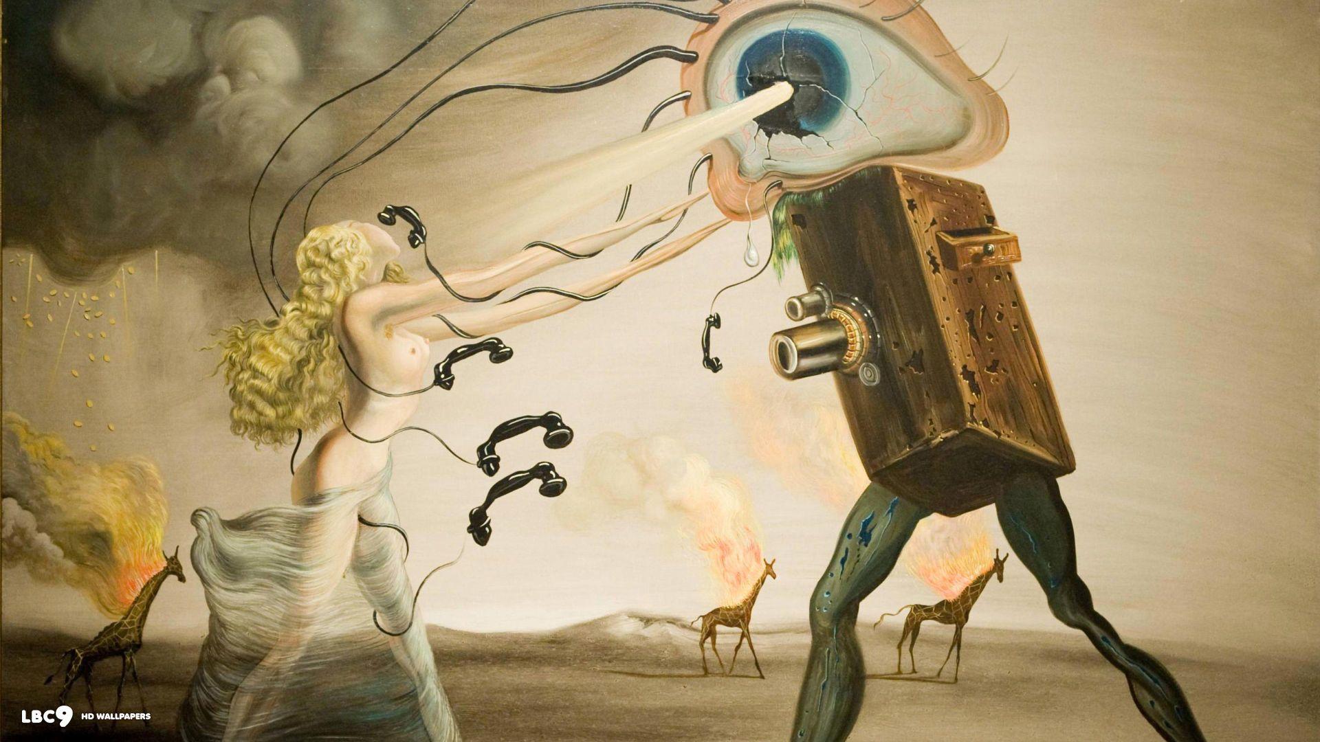 1920x1080 Salvador Dali Wallpaper Free