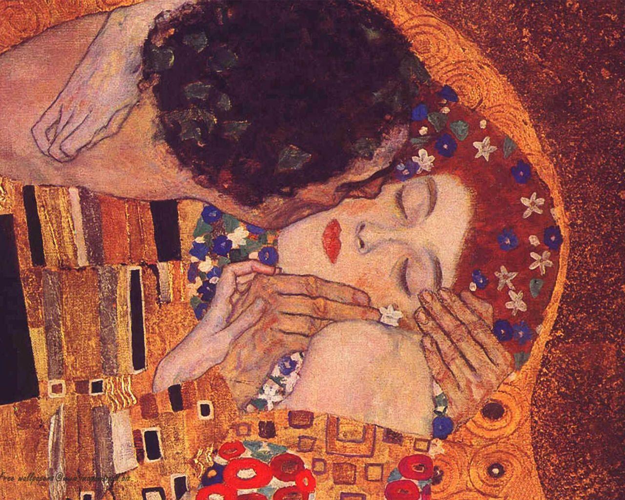 1280x1024 Painting of Gustav Klimt Desktop wallpaper 1280x1024
